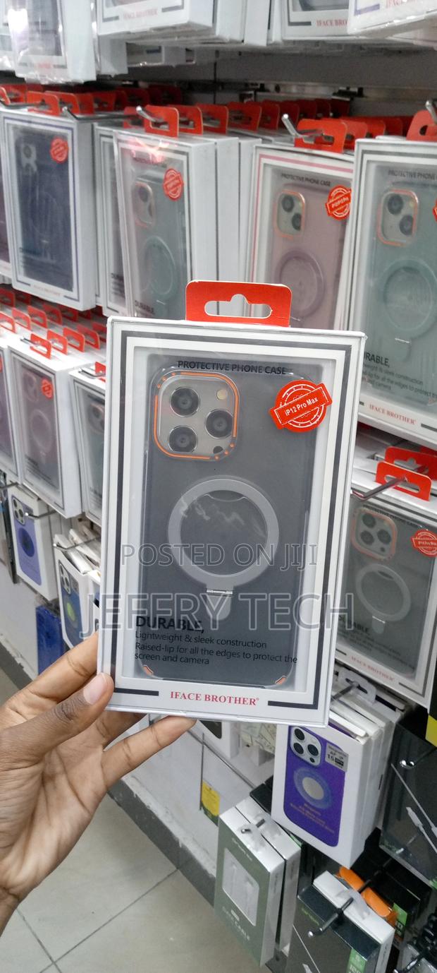 iPhone 12 Pro Max Case With Magnetic Invisible Stand - main view