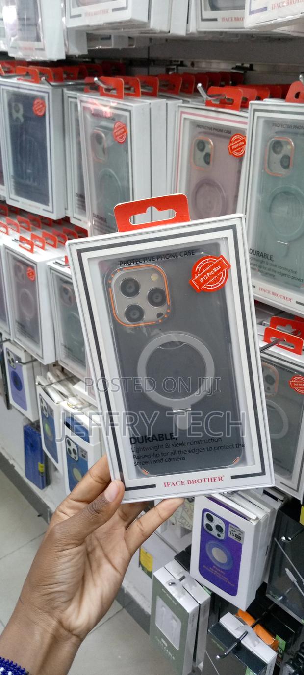 iPhone 12 Pro Max Case With Magnetic Invisible Stand - thumbnail 3