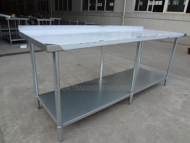 Heavy-Duty Stainless Steel Table ( 4*6 FT )
