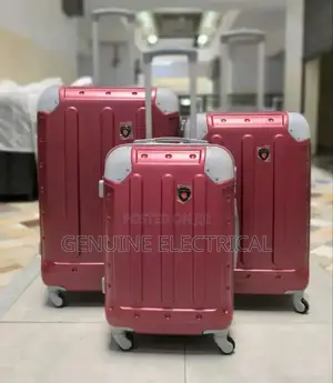 **3 in 1 Fibre Laxurious Suitcase Briefcase Travel Ba