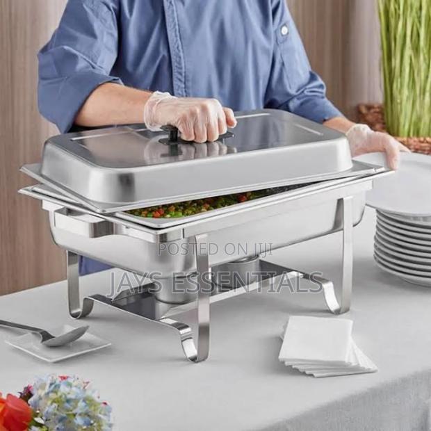 Single Stainless Steel Chaffing Dish : Food Warmer