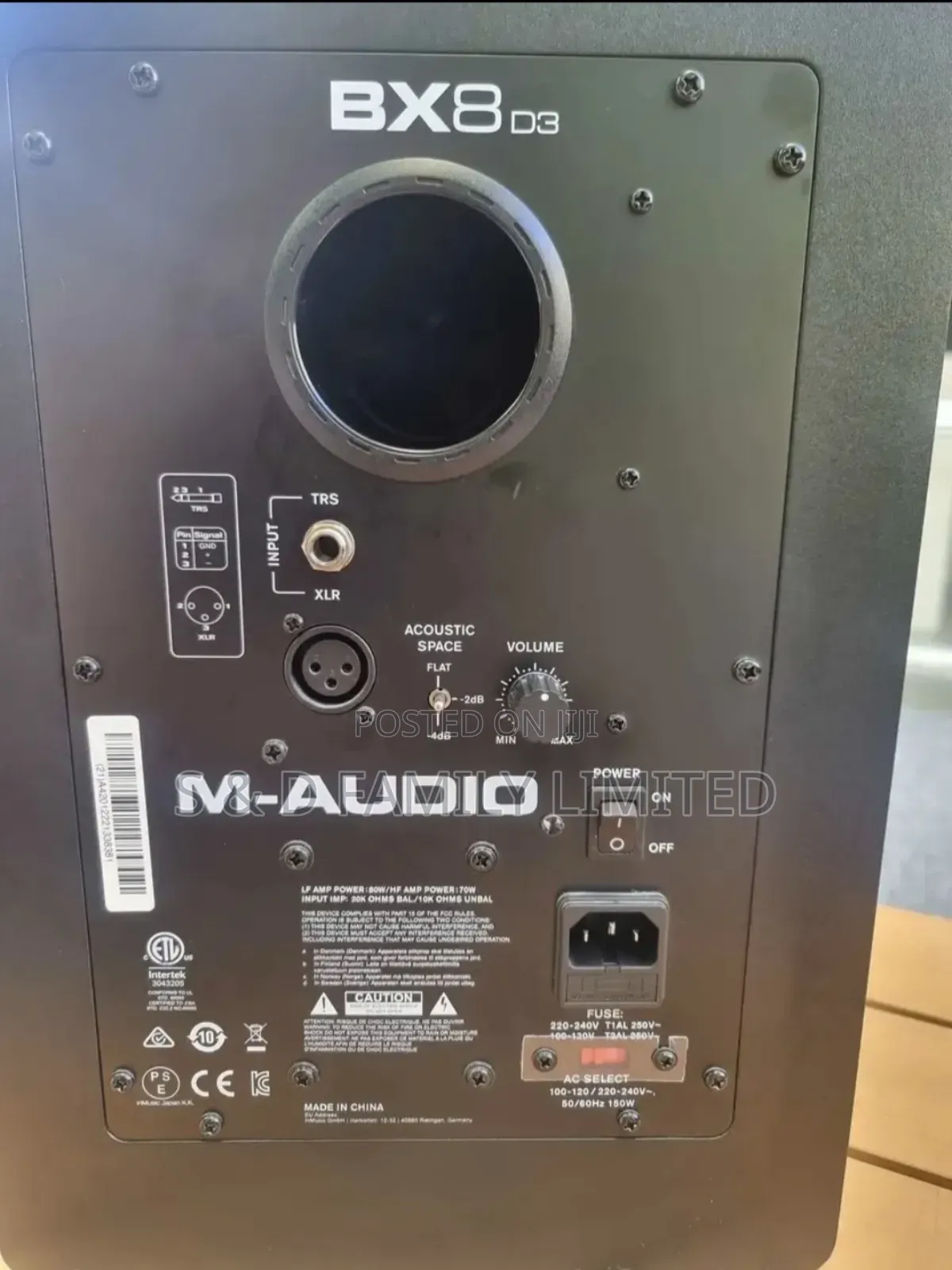 M-Audio BX5 D3 Studio Monitor