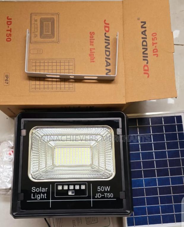 Quality 50w Solar Floodlight - main view