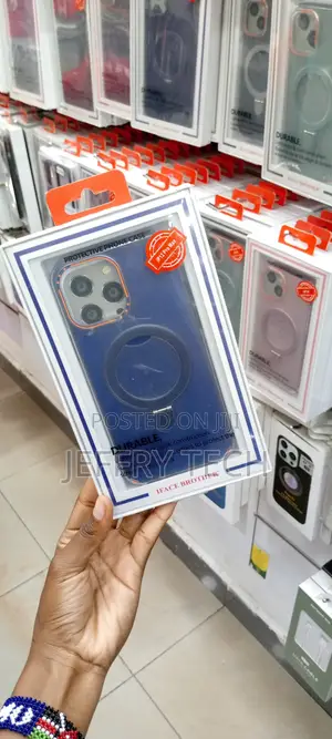 Iface Magnetic Stand Case With For iPhone 12 Pro Max-blue
