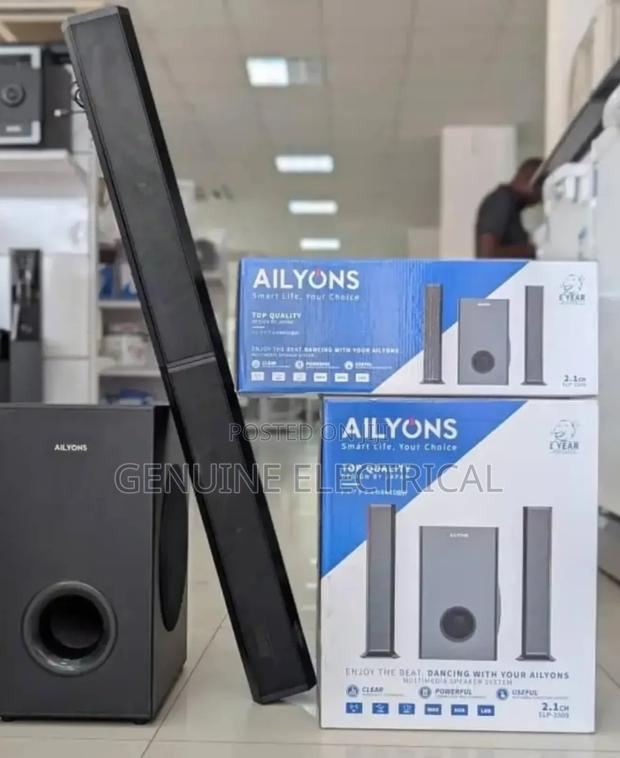 Sound Bar 2.1ch Ailyons Multimedia Speaker System