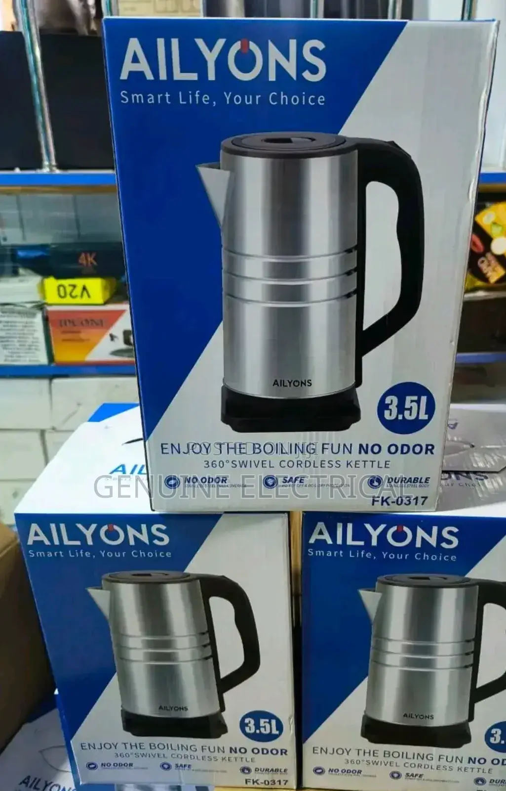 3.5 Litres Ailyons Electric Kettle: FK-0317