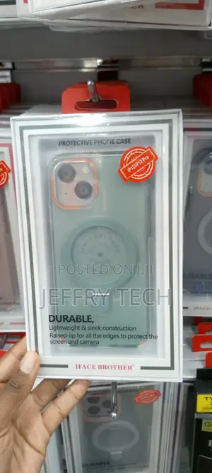 Iface Invisible Stand Magsafe Clear Case for iPhone 12 Green