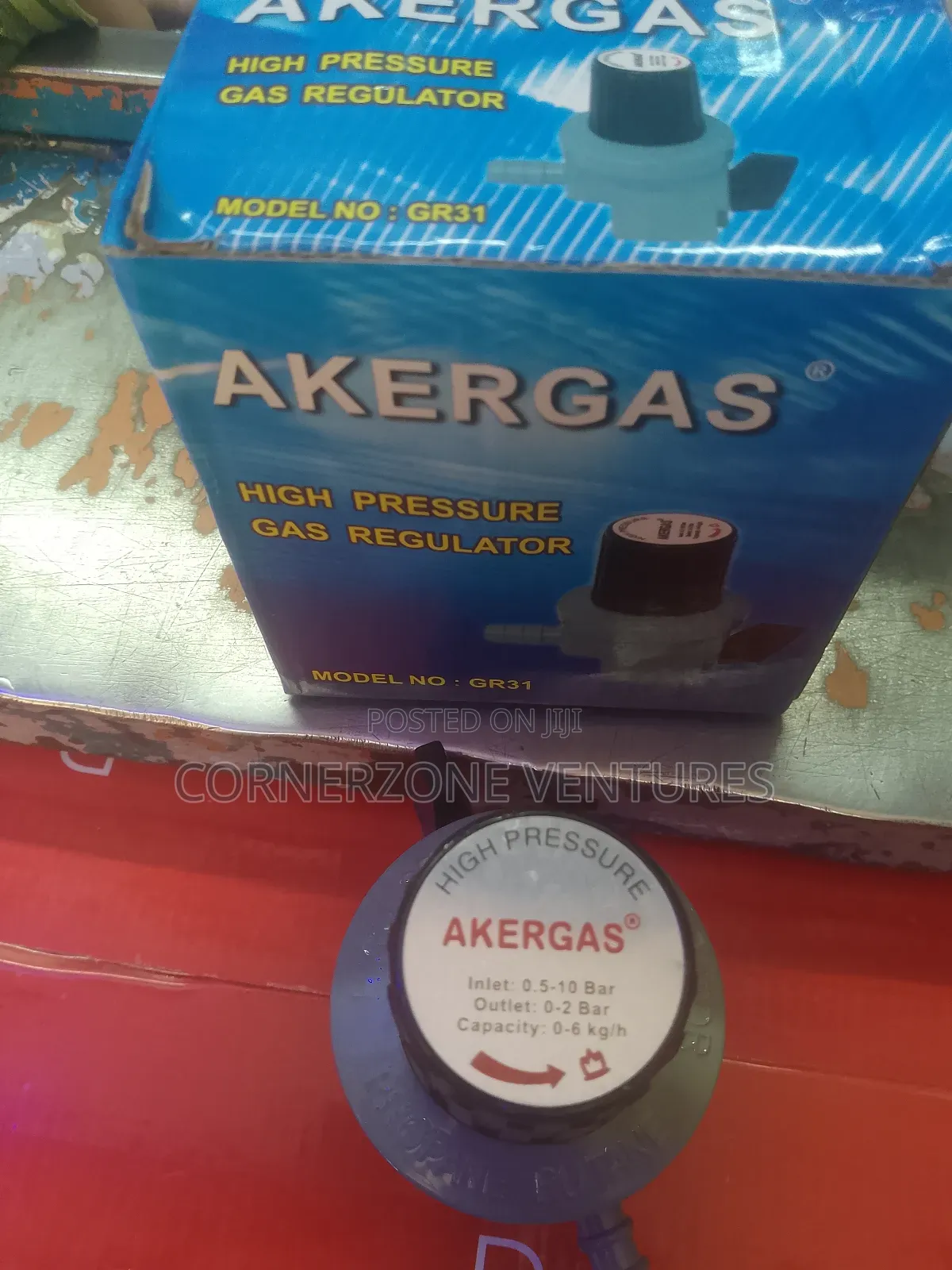 High Pressure Gas Regulator