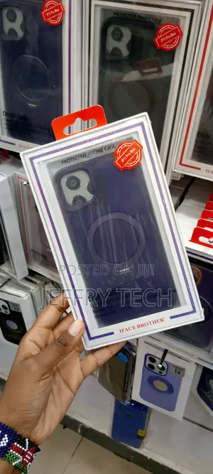 iPhone 11 Pro Max Magnetic Case With Invisible Stand-Purple