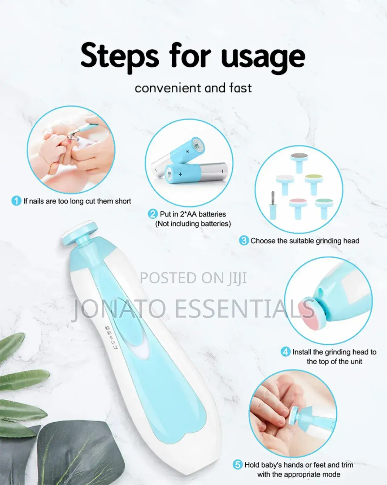 Baby Electric Nail Grinder