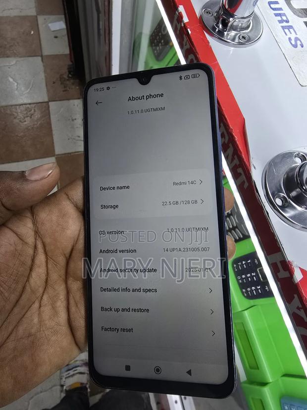 Xiaomi Redmi 14C 128 GB Blue - thumbnail 3