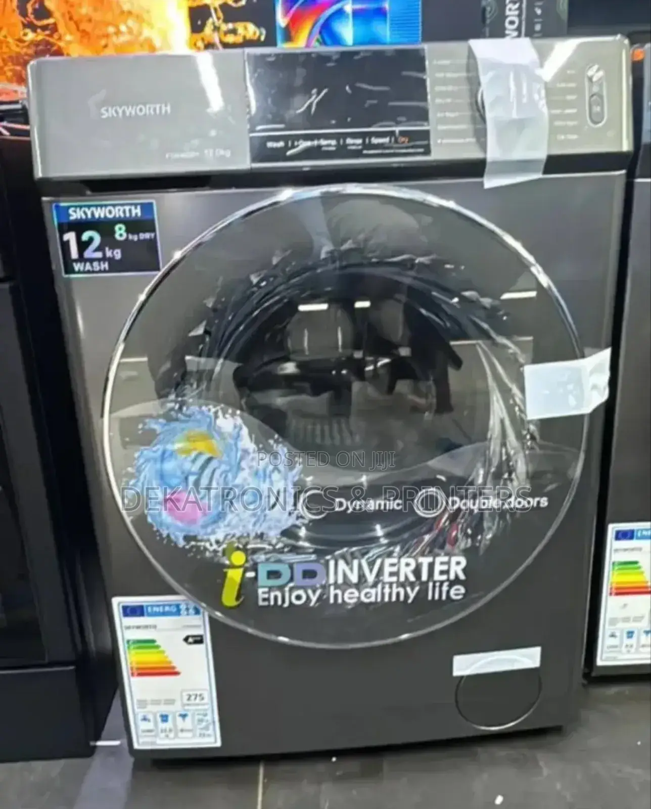 Skyworth 8kg F80215mb Front Load Washing Machine