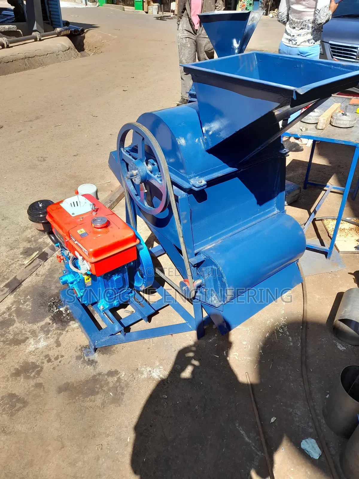 Diesel Engine Nut Sheller/Decorticator Machine