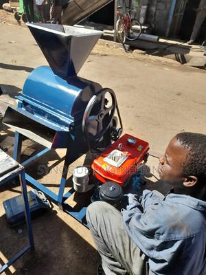 Nut Skin Peeling Machine - Diesel Engine - thumbnail 2