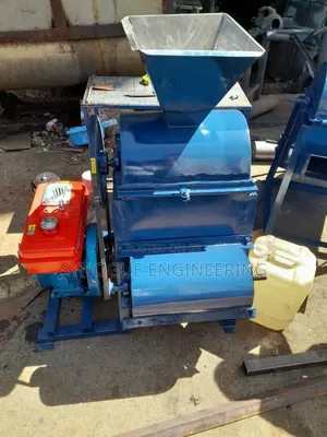 Nut Skin Peeling Machine - Diesel Engine