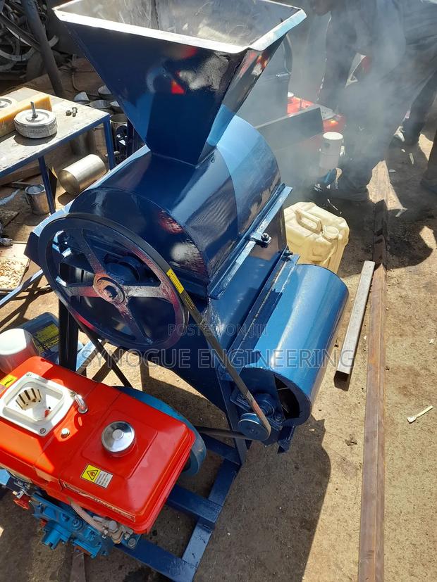 Nut Skin Peeling Machine - Diesel Engine - thumbnail 5