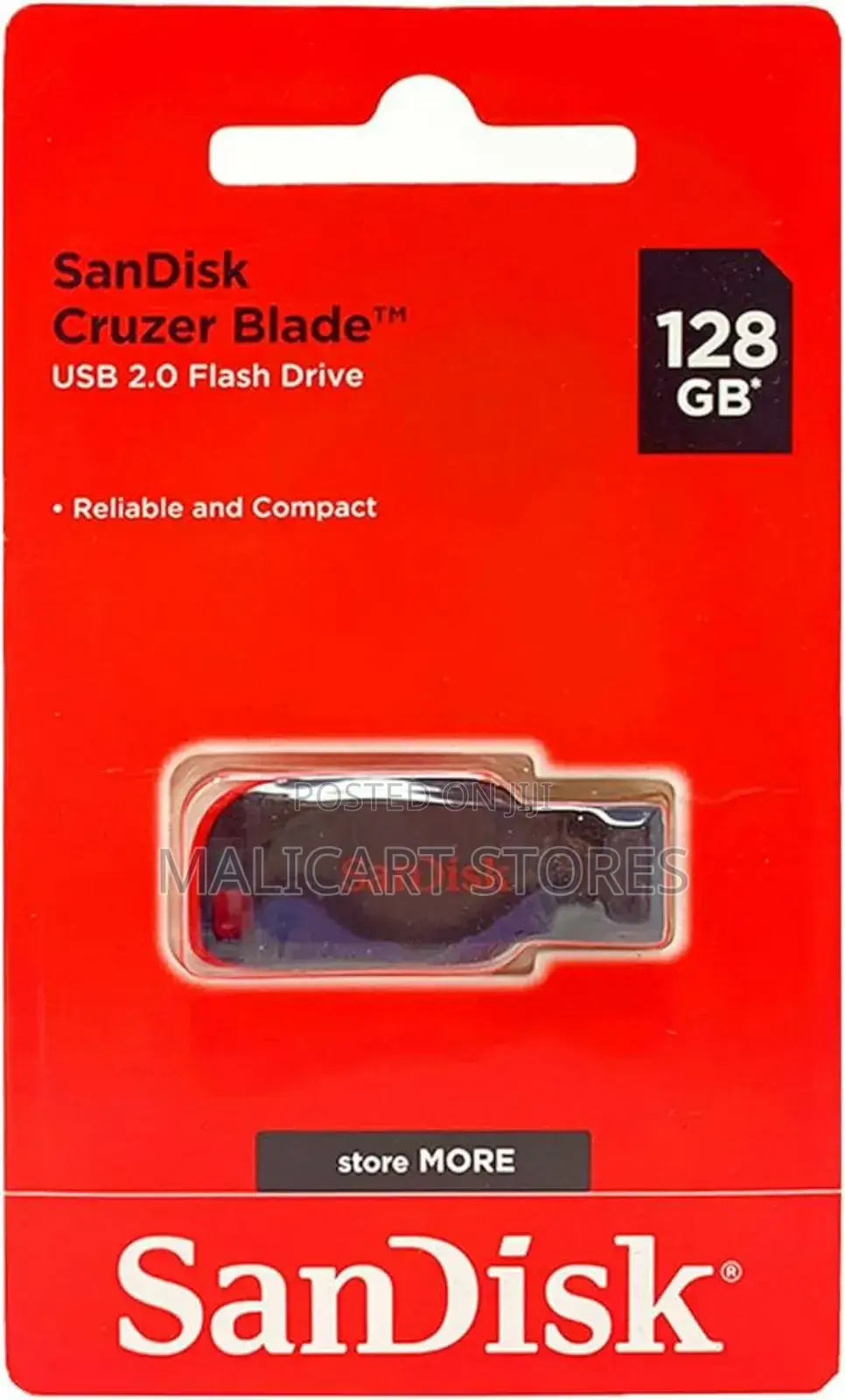 Sandisk Cruzer Blade Usb Flash 128gb