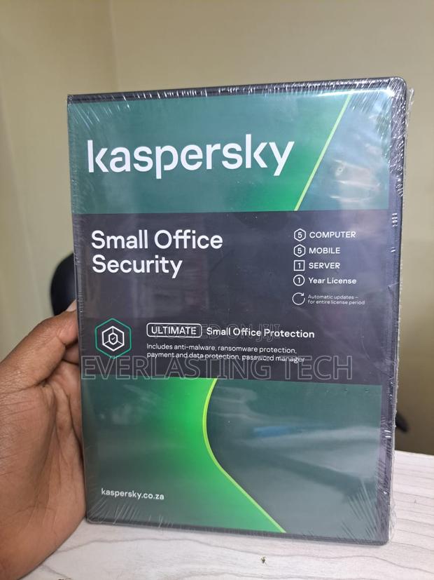 Kaspersky Small Office Security (1 Server + 5 Machines) - main view