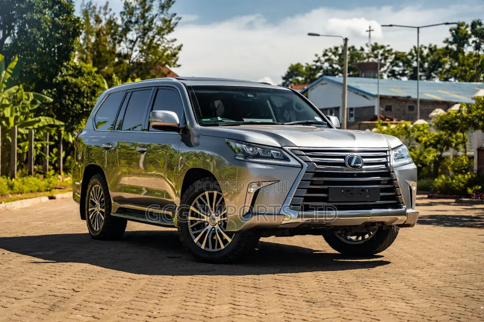 Lexus LX 450d AWD 2017 Silver