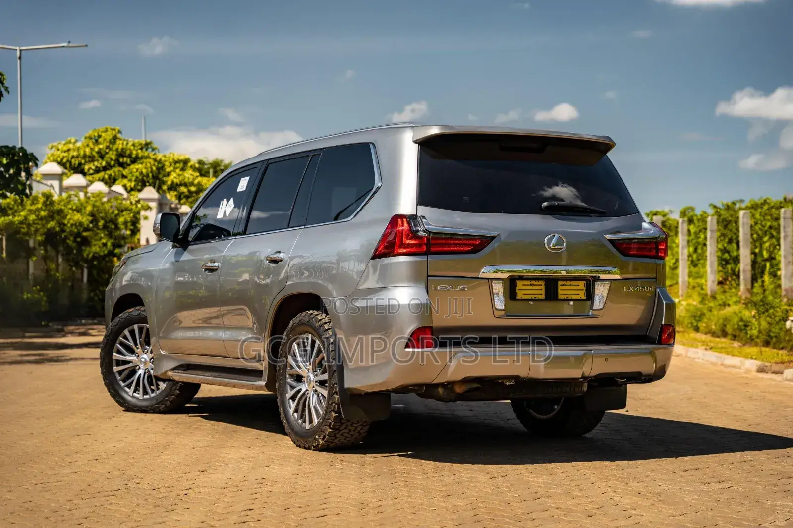 Lexus LX 450d AWD 2017 Silver