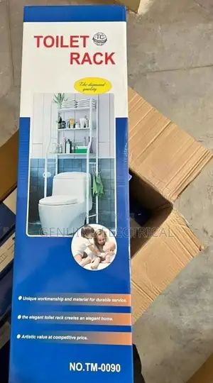 3 Tier Multi-Purpose / Over the Toilet Storage Rack/Shelf
