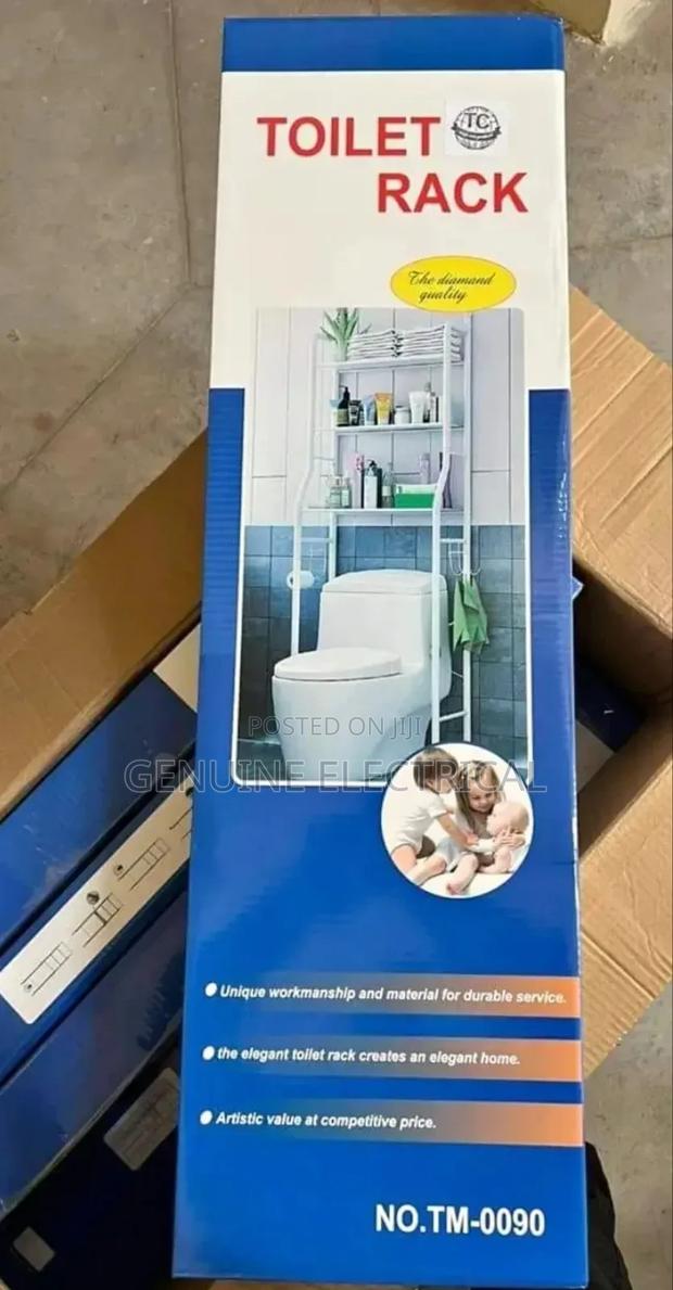 Tier Multi-Purpose / Toilet Storage Rack/Shelf - main view