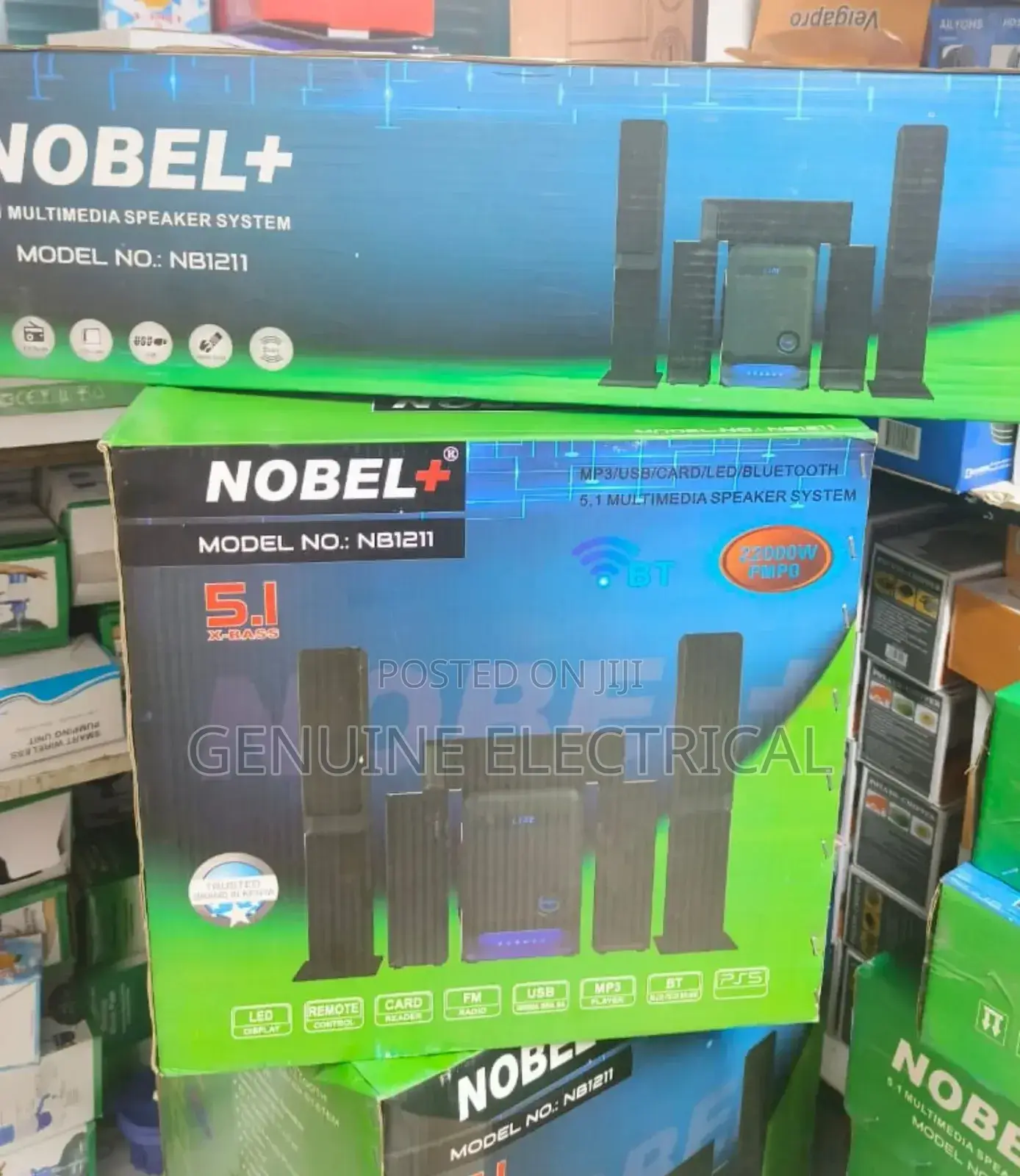 Nobel 5.1ch! Nobel NB 1211/1212 Tall Boys Speaker System