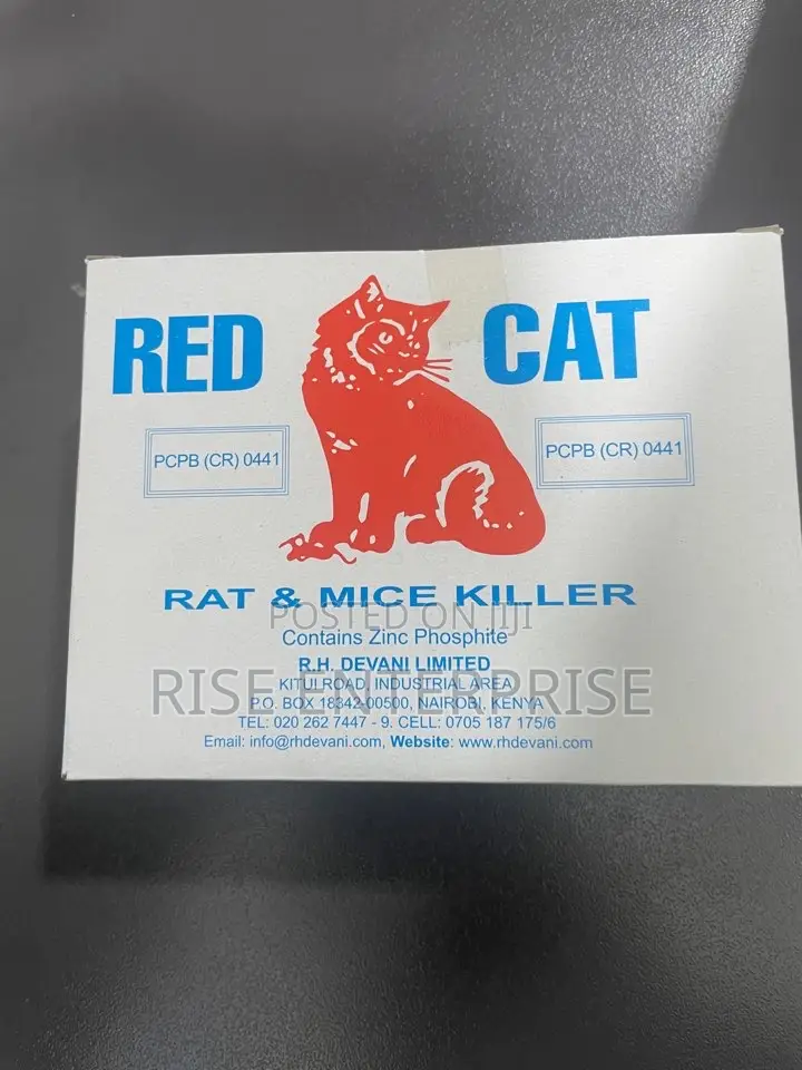 RED CAT Rat Mice Killer 2g 12 Pieces/Dozen