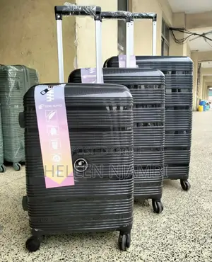 Unbreakable Luxurious 3in1 Rubber Suitcase