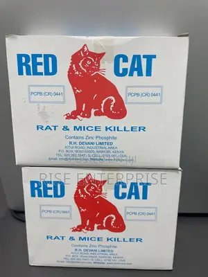 Red Cat Rat Mice Killer 2g, 12 Pieces/ Dozen 5 Packs