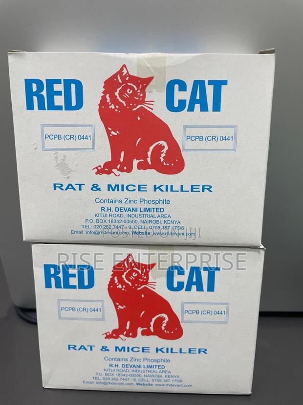 Red Cat Rat Mice Killer 2g, 12 Pieces/ Dozen 5 Packs