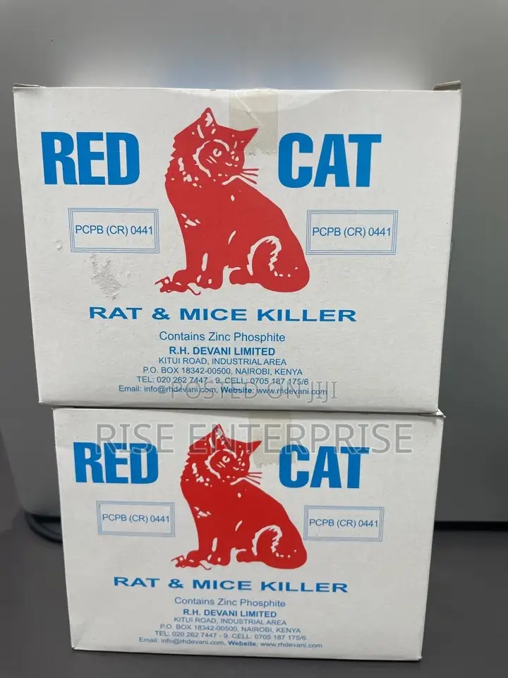 Red Cat Rat Mice Killer 2g, 12 Pieces/ Dozen 5 Packs