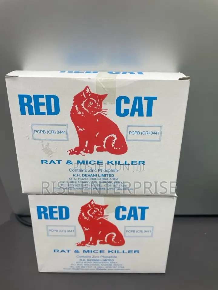 Red Cat Rat Mice Killer 2g, 12 Pieces/ Dozen 10 Packs