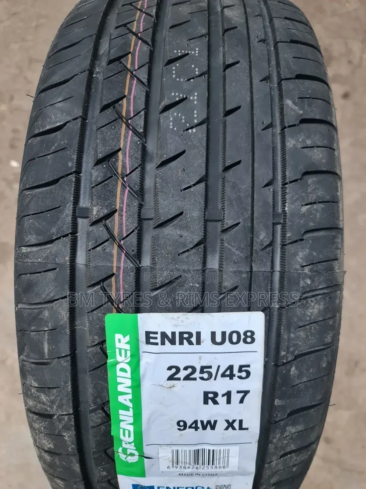 225 /45 R17 Grenlander Tyres.
