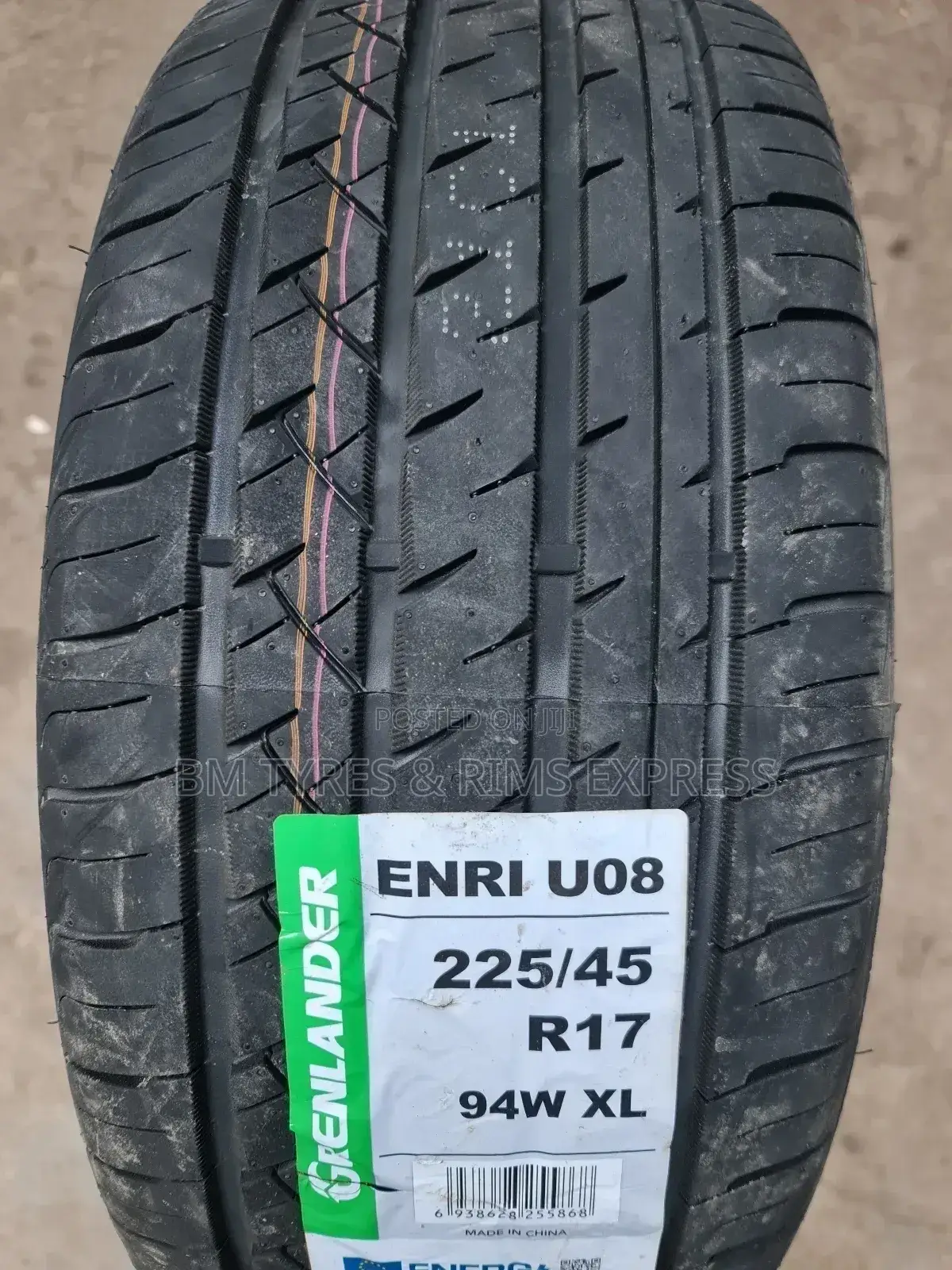 225 /45 R17 Grenlander Tyres.