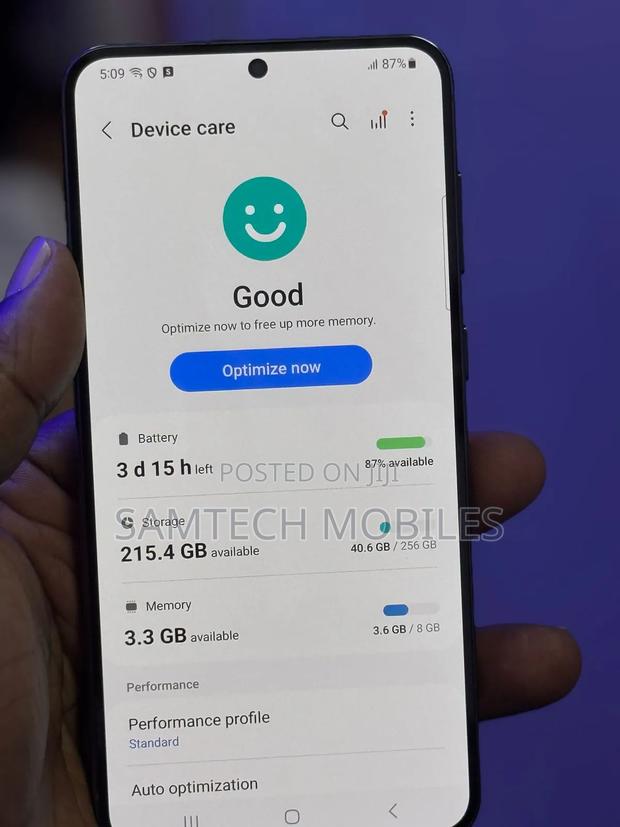 Samsung Galaxy S23 Plus 256 GB Black - thumbnail 4