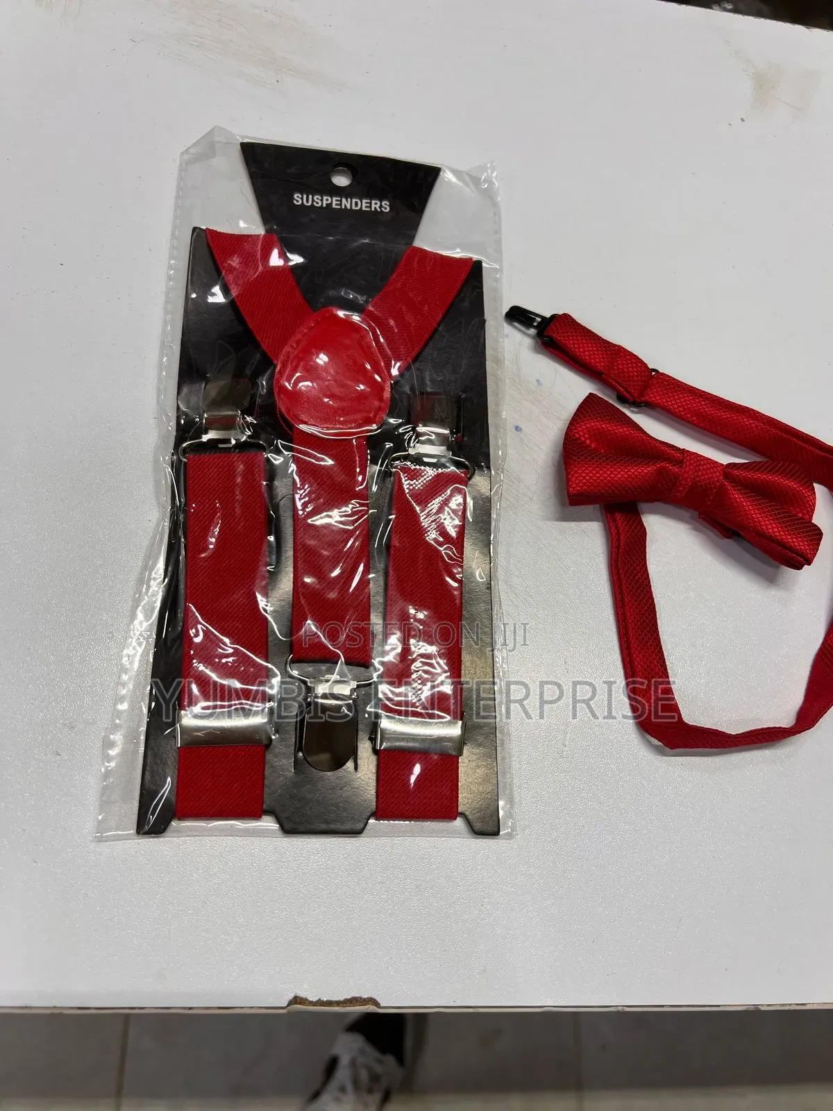 Kids Suspenders Set With Bowtie St KSH 700