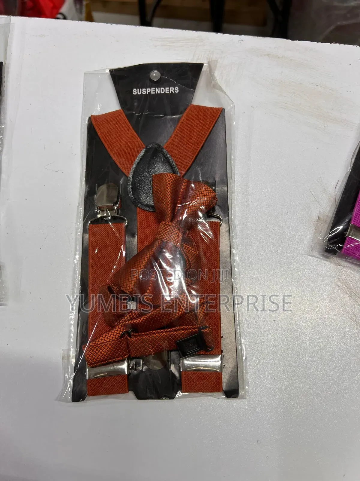 Kid's Quality Suspenders With Bowties at 700