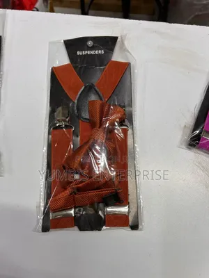 Kid's Quality Suspenders With Bowties at 700