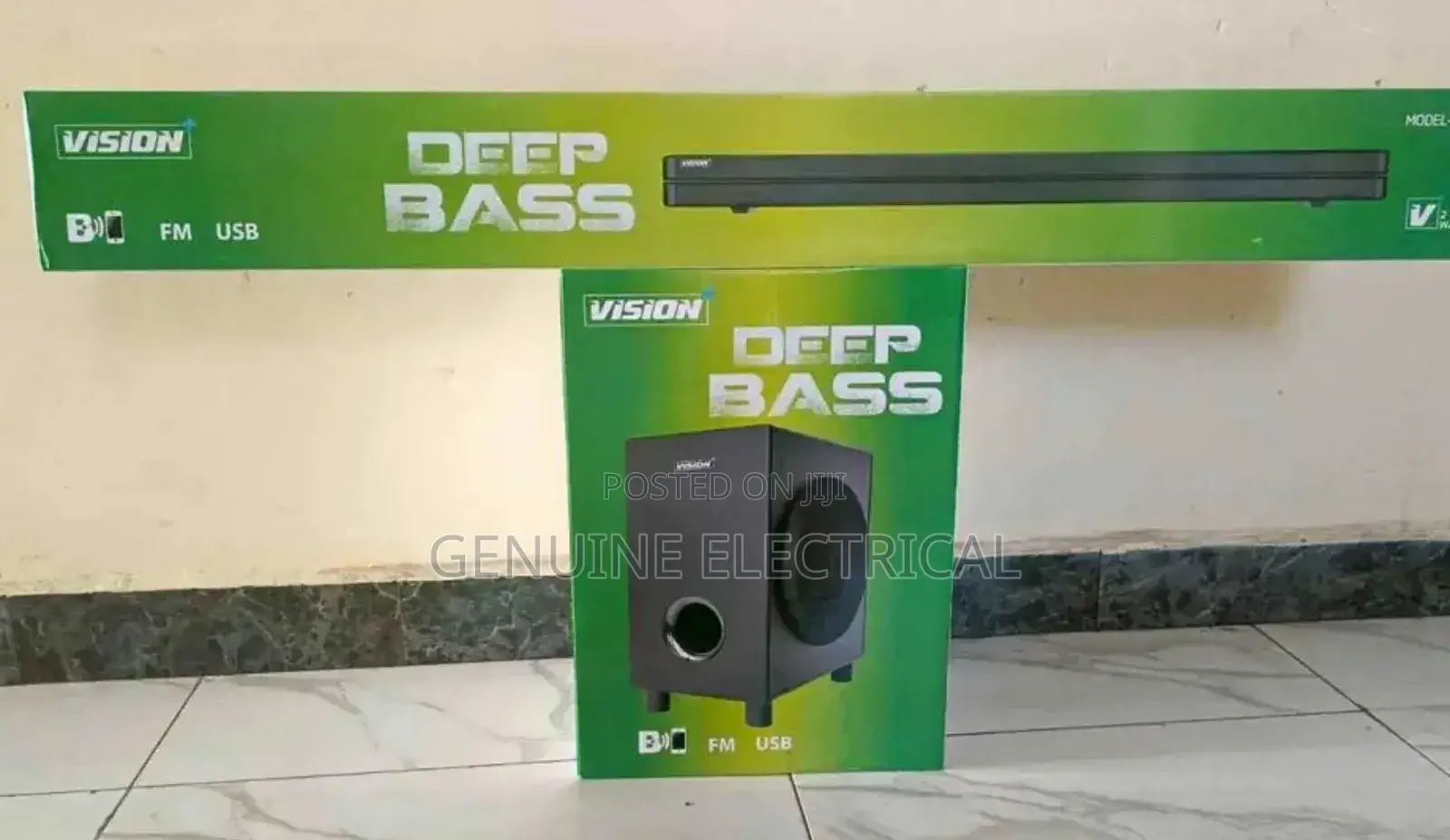 Vision Deep Bass Vp2112sb Soundbar System