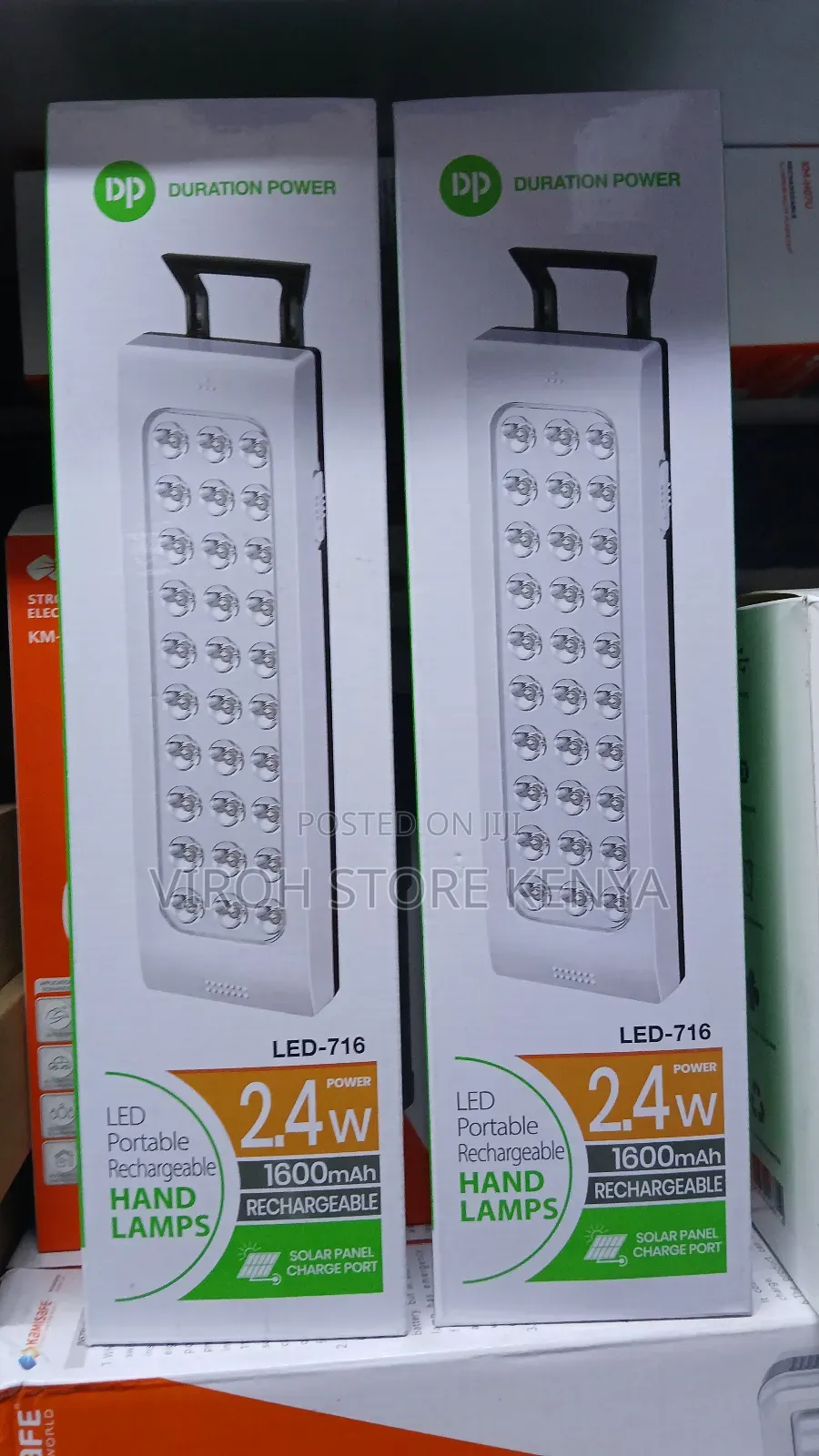 Kamisafe Rechargeable Lamp 24W Portable Light