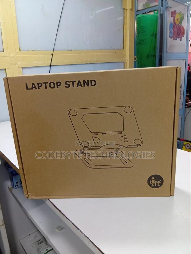 Adjustable Foldable Laptop Stand - thumbnail 2