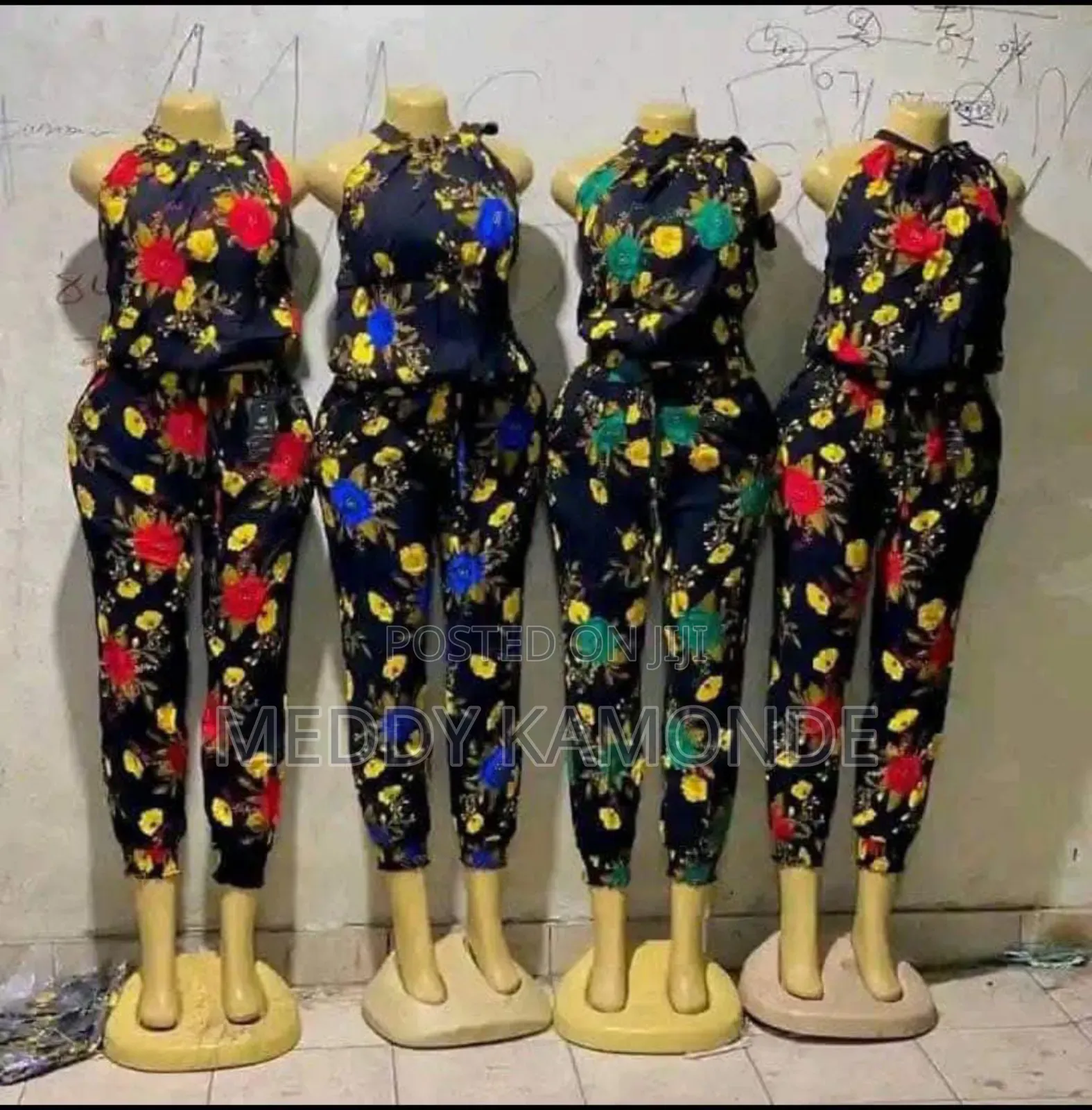 Floral Cotton Top+Trouser
