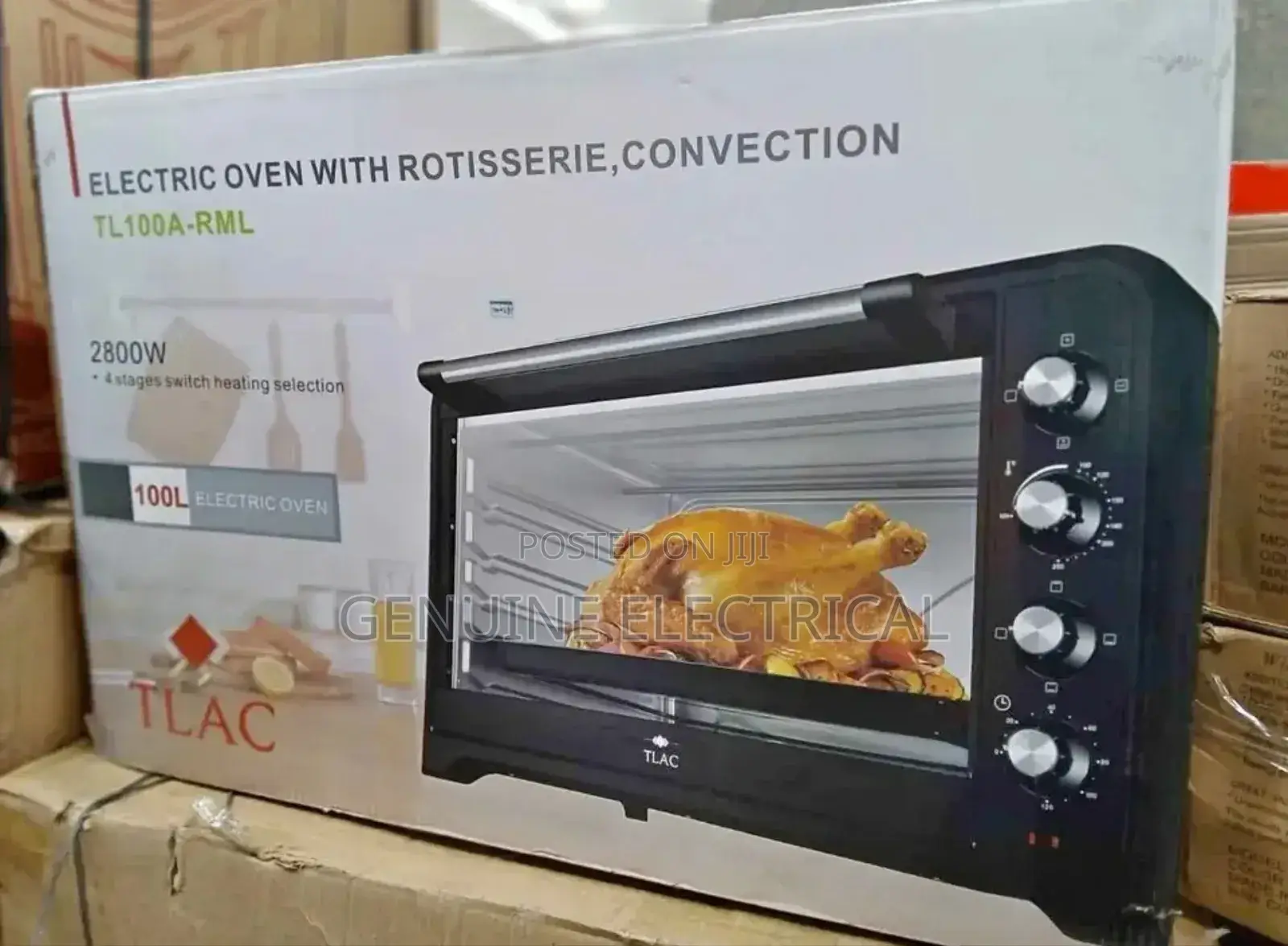 Tlac 100litres Commercial Oven With Grill
