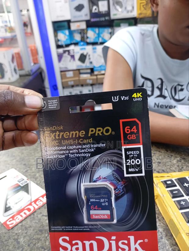 Extreme Pro San Disr Recommended Drone and Camera Memory - thumbnail 2