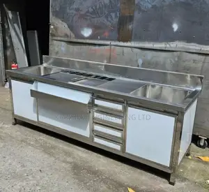 Stainless Steel Sink and Countertop Combo