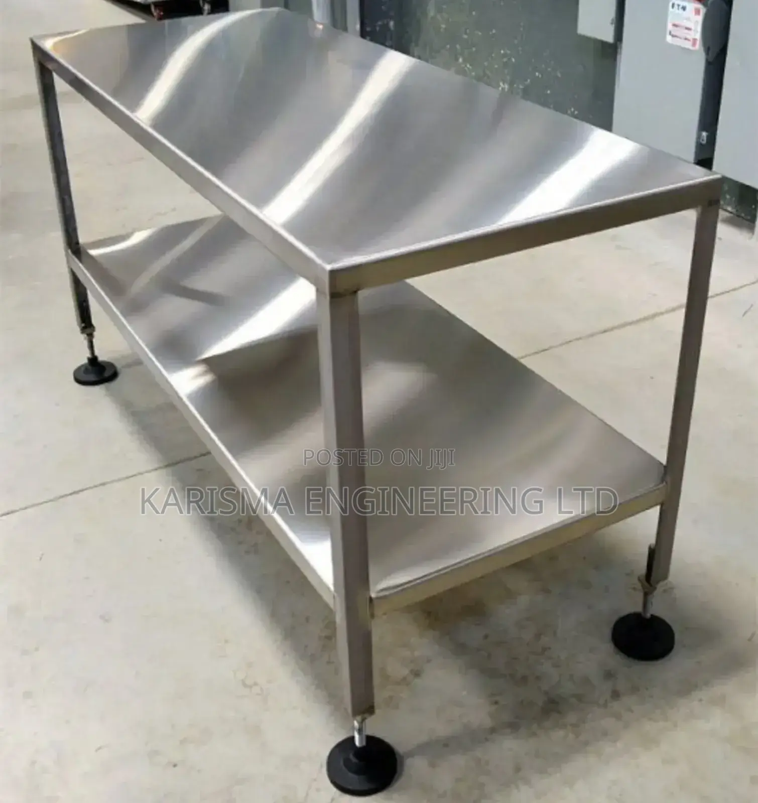 Bespoke Stainless Steel Table