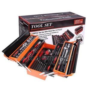 85 Pieces Iron Box Tool Set Portable Cross-Border Hardware - thumbnail 2