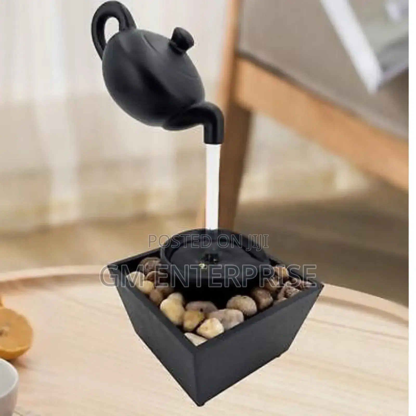 Floating Teapot Water Fall Ornament