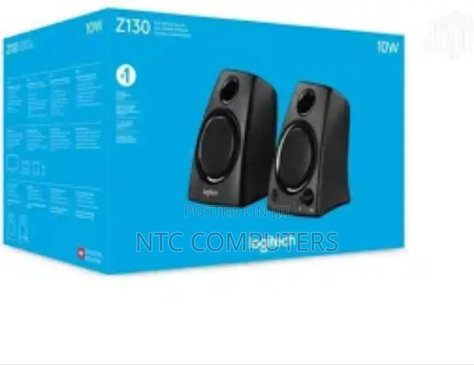 Logitech Z130 2.0 Stereo Speakers With Easy Controls